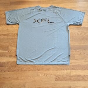 Gray Crew Neck Short Sleeve Tee